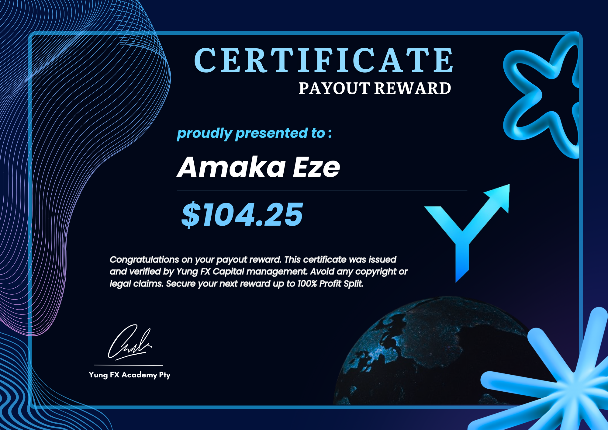 Amaka E Payout